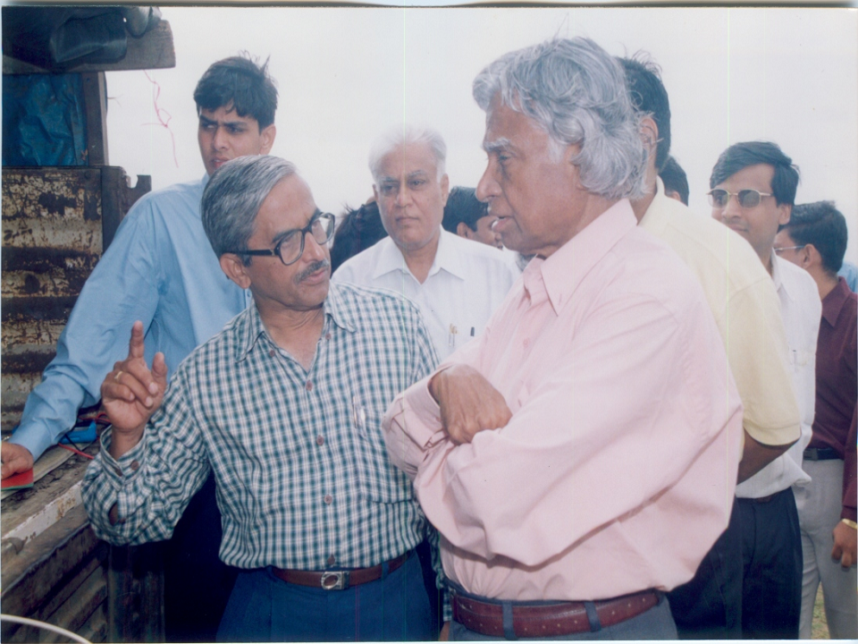 With Dr. Kalam